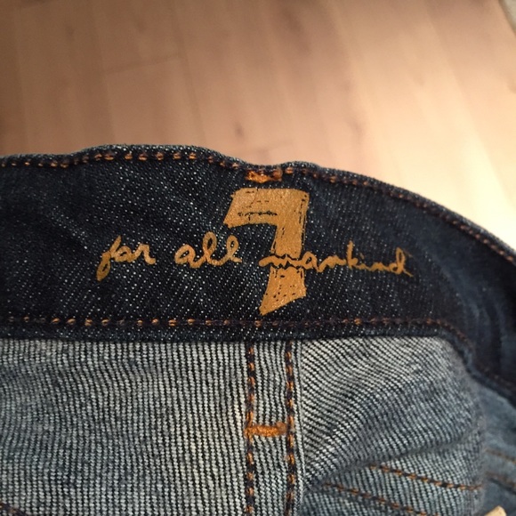 Seven for All Man Kind sparkle pocket HOT denim 28 - Picture 6 of 11